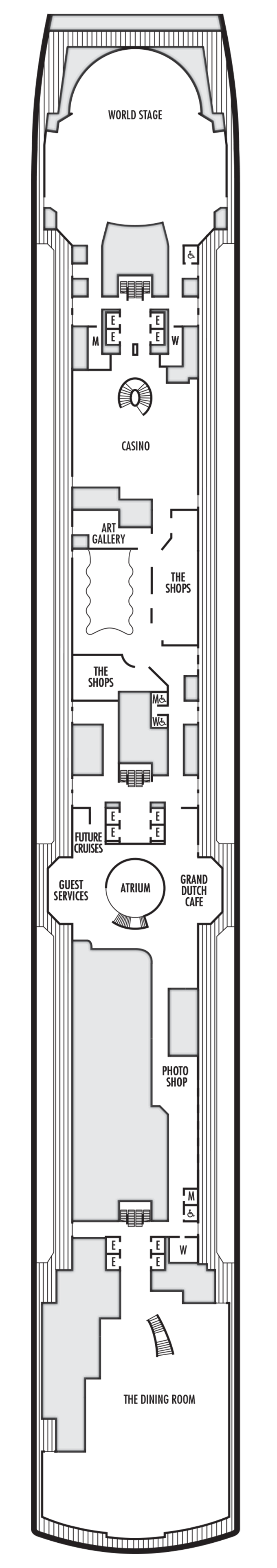 Rotterdam – Deck Plans - Planet Cruise