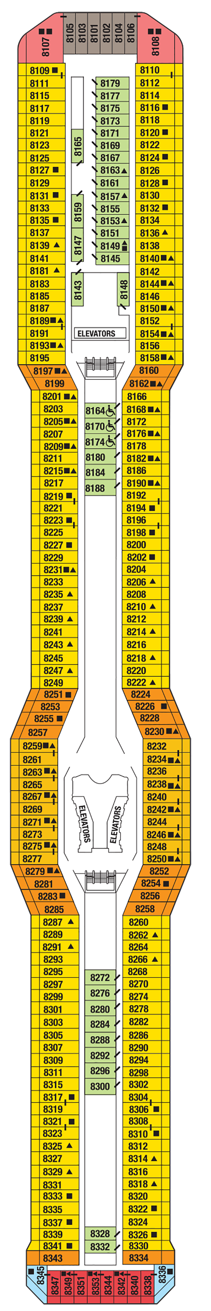 Deck Plans - Celebrity Solstice - Planet Cruise