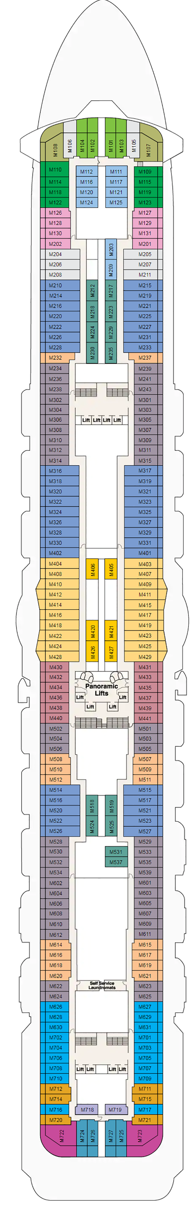 Deck Plans- Majestic Princess - Planet Cruise