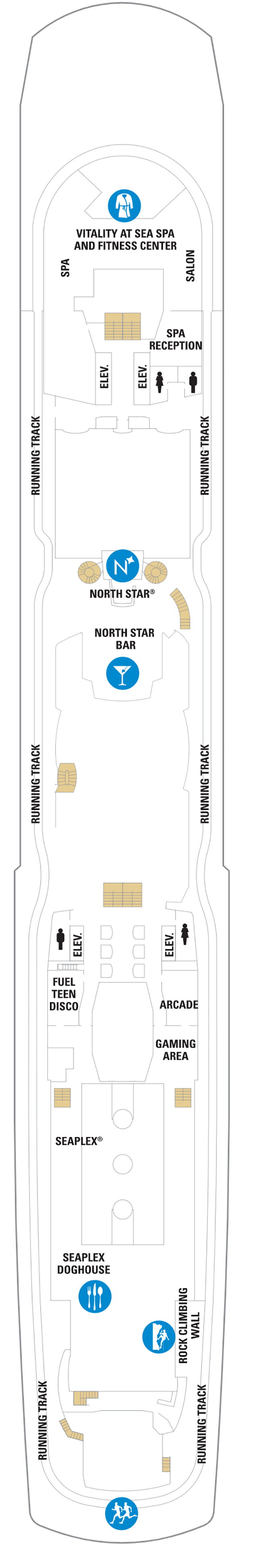 Deck Plans - Quantum of the Seas - Planet Cruise