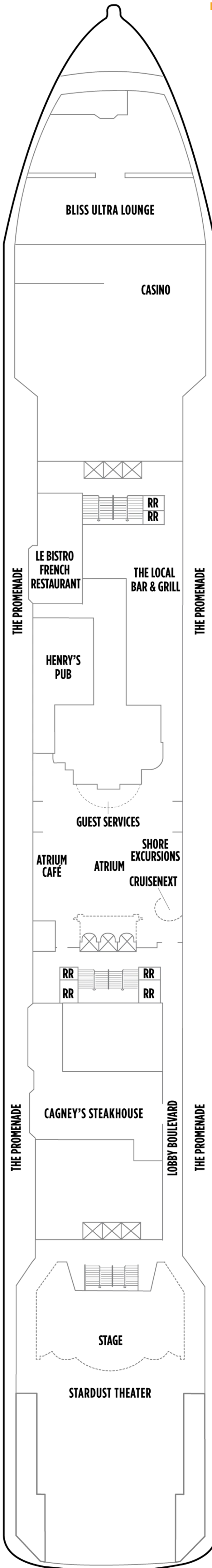 Cabins in Deck 7