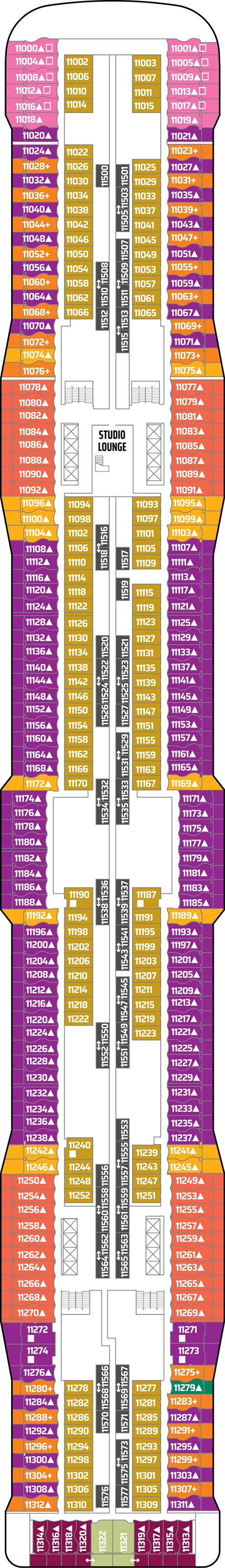 Deck Plans- Norwegian Epic - Planet Cruise