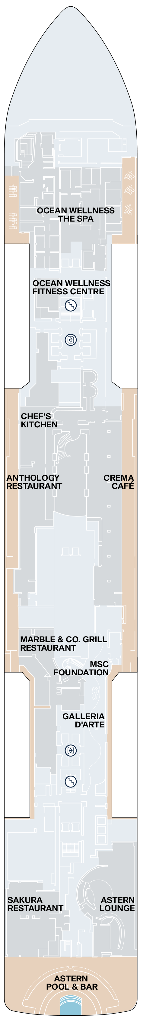 Cabins in Deck 5
