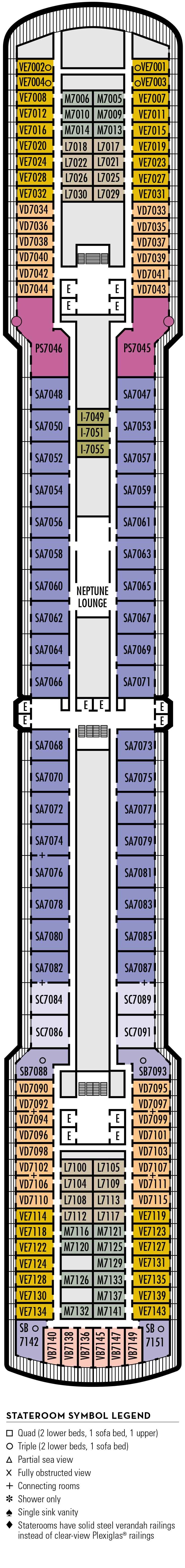 Cabins in Deck