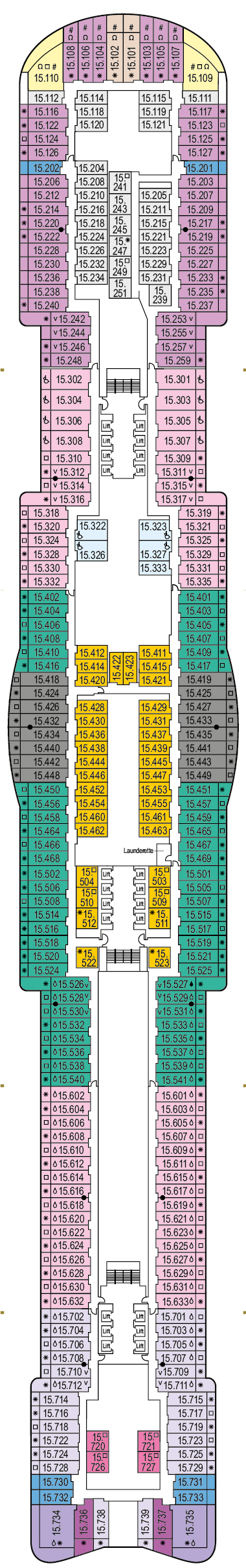 Arvia – Deck Plans - Planet Cruise