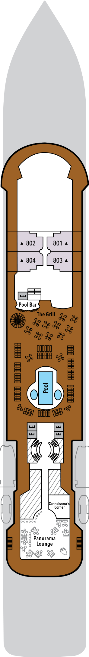 Cabins in Cubierta 8