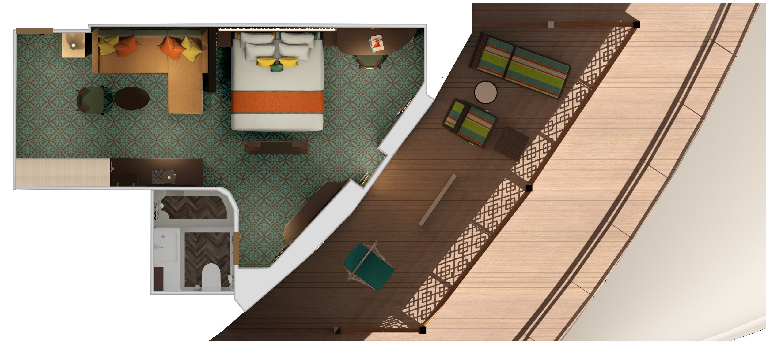 Image related to Havana Cabana Corner Suite