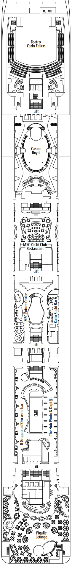 Cabins in Deck 7