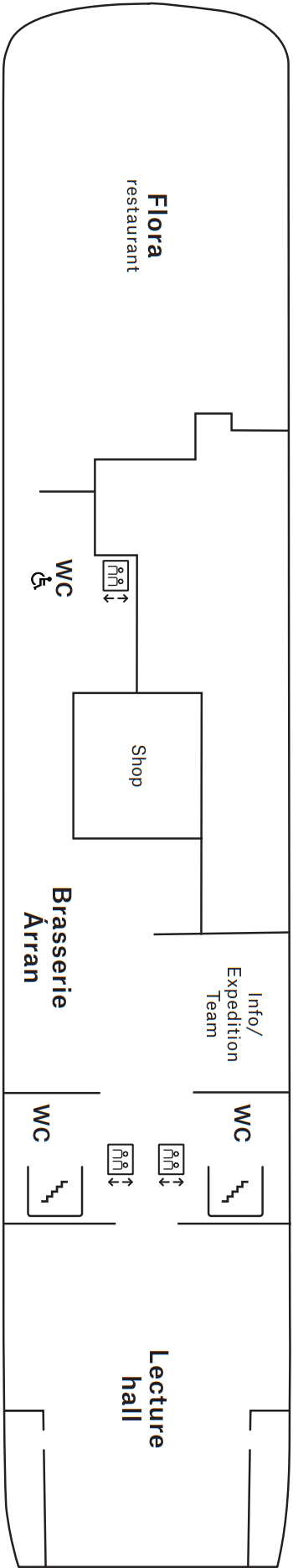 Cabins in Deck 5