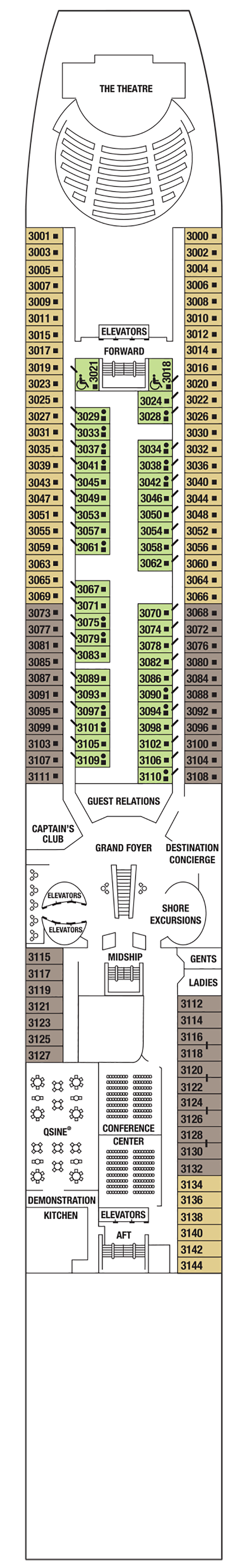 Deck Plans Celebrity Constellation Cruise