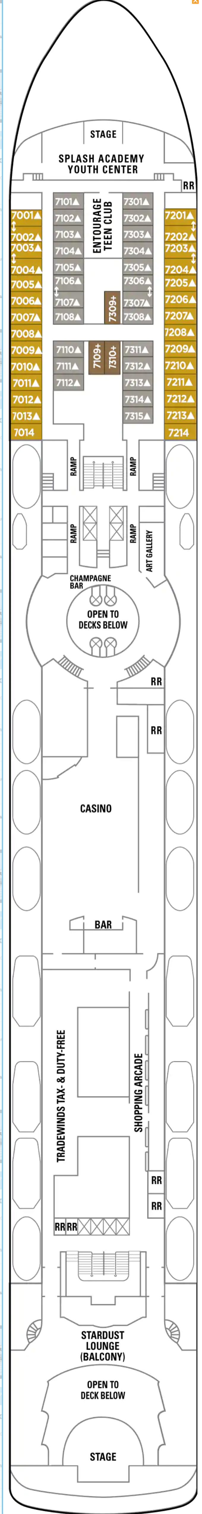 Deck Plans- Norwegian Sun - Planet Cruise