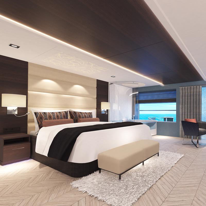 The Haven Spa Suite with Balcony - Norwegian Bliss