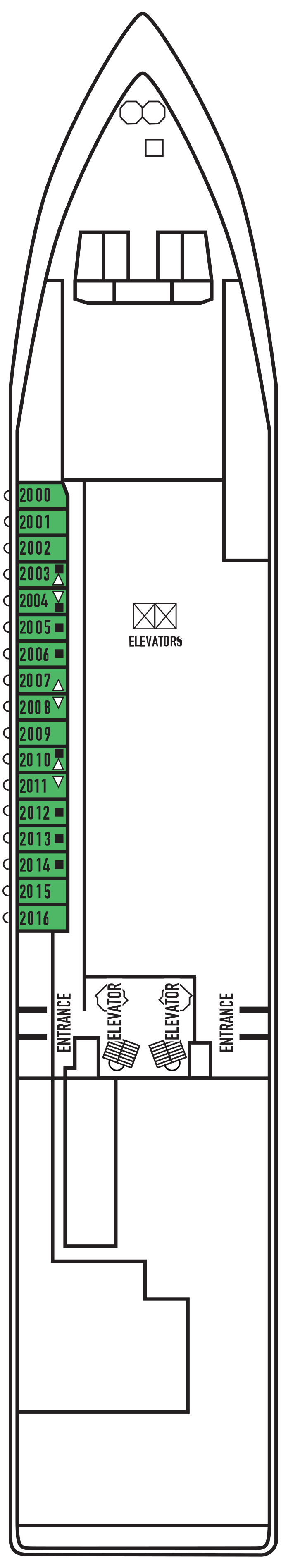 Deck Plan for Celestyal Crystal | Iglu Cruise