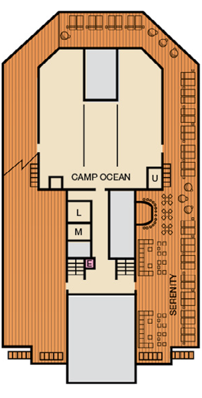 Cabins in Deck 