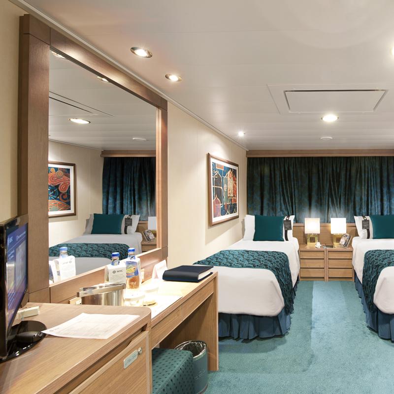 Cabins on MSC Poesia | Iglu Cruise