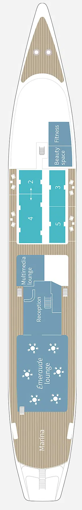Cabins in Deck 3
