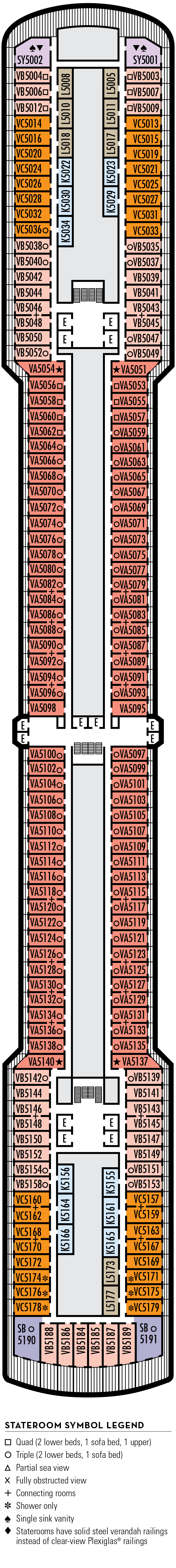 Cabins in Deck