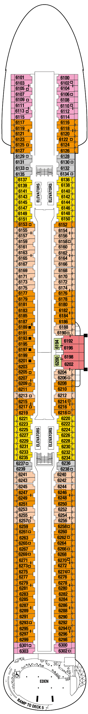 Celebrity Ascent – Deck Plans - Planet Cruise