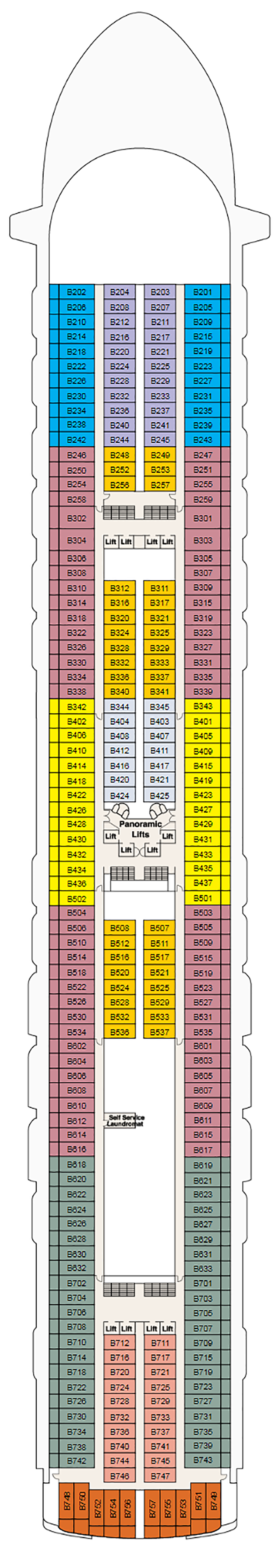 Deck Plans- Ruby Princess - Planet Cruise