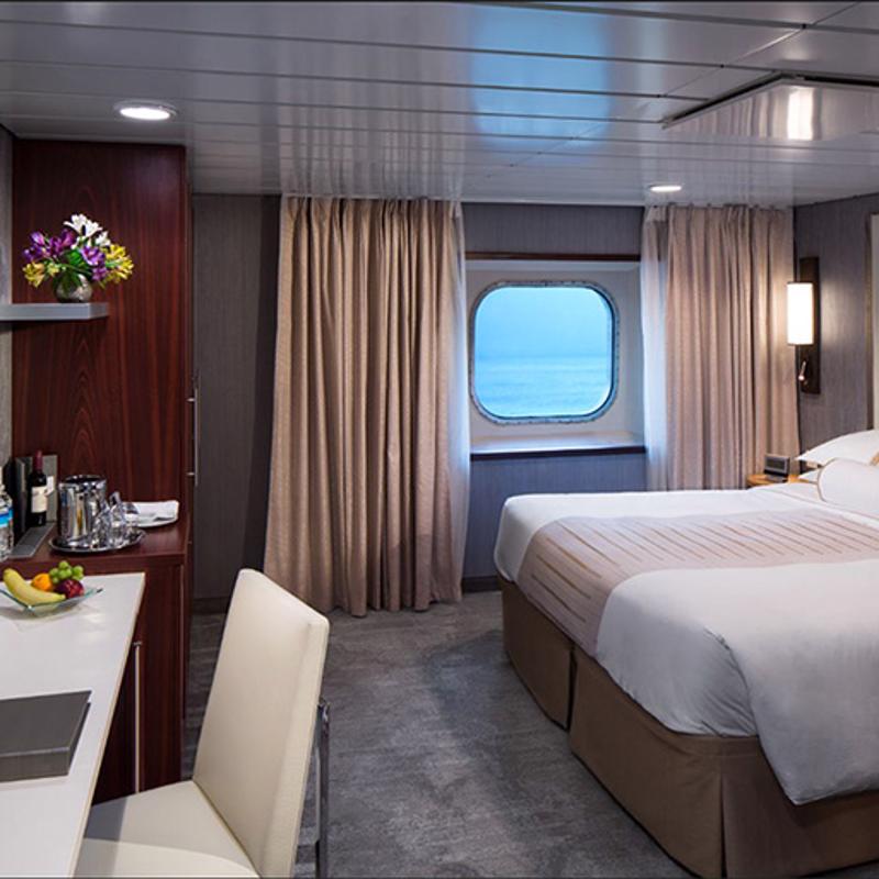 Club Oceanview Stateroom (obstructed view) - Azamara Pursuit