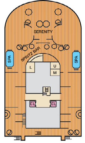 Cabins in Deck 15