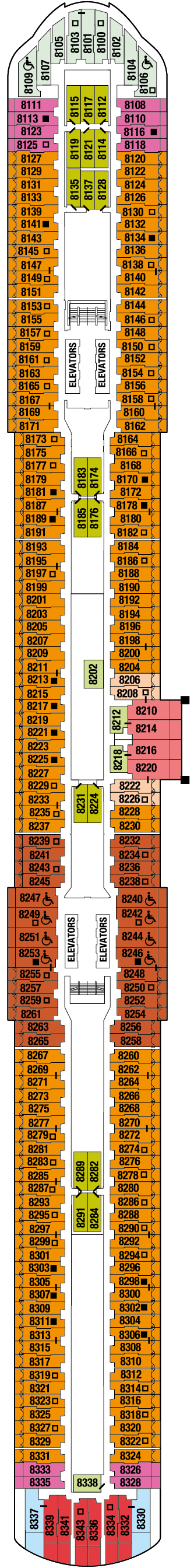 Celebrity Ascent – Deck Plans - Planet Cruise