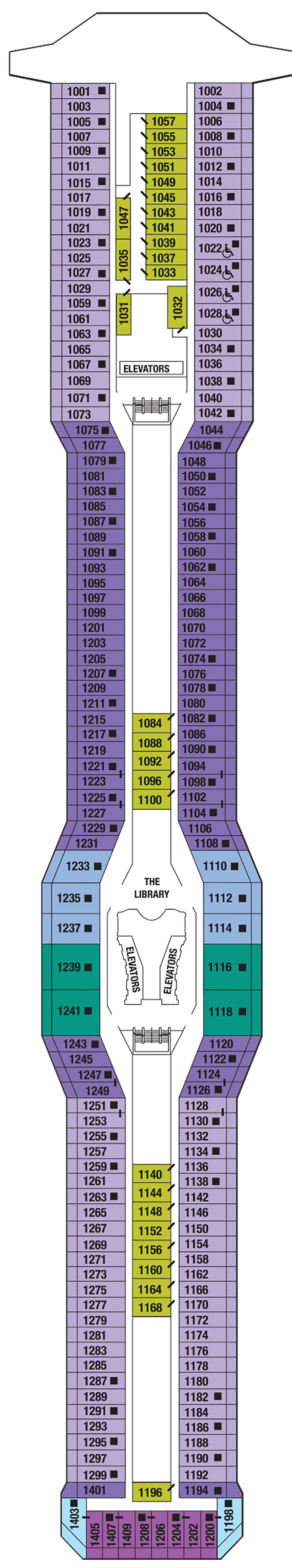 Deck Plans - Celebrity Solstice - Planet Cruise