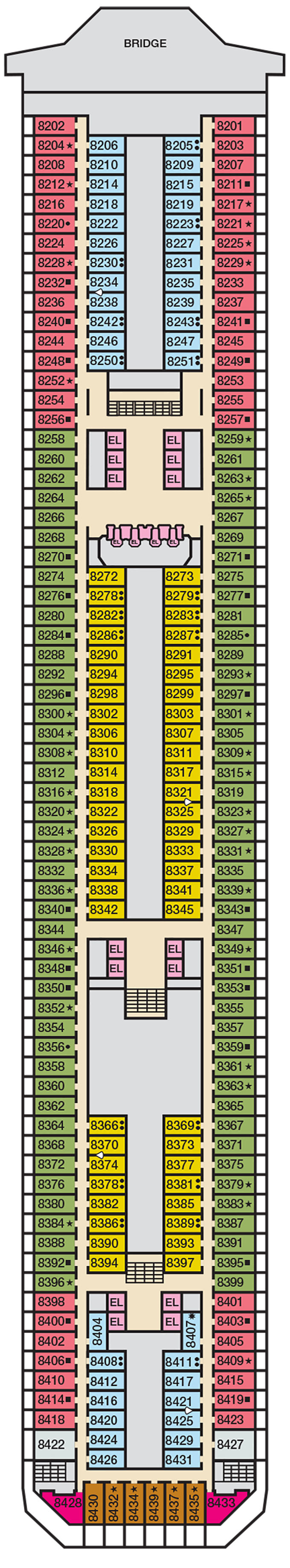 Carnival Radiance Deck Plans Cruise