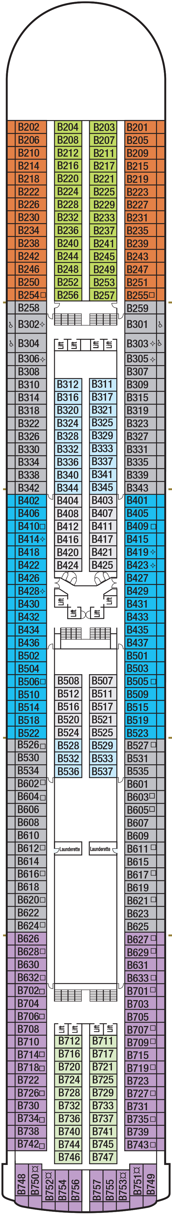 Deck Plans P O Ventura Planet Cruise