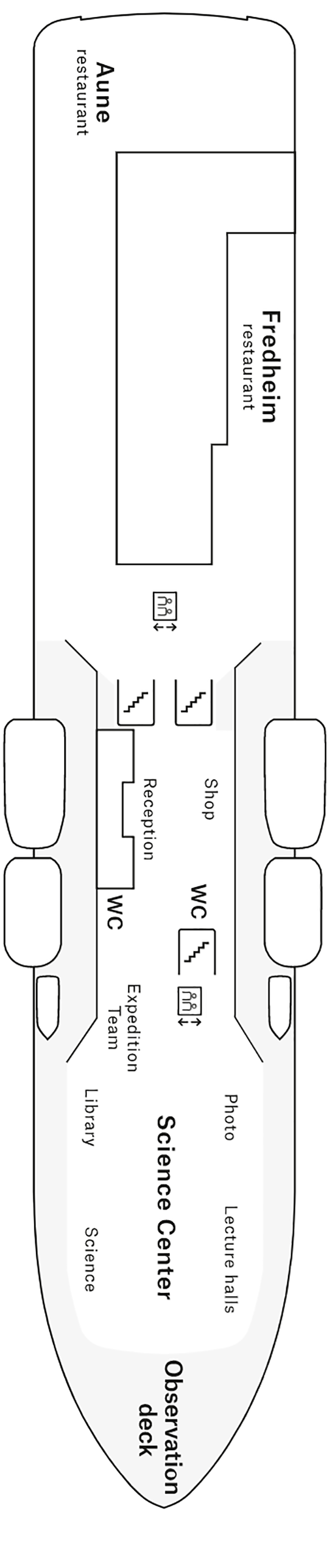 Cabins in Deck 6