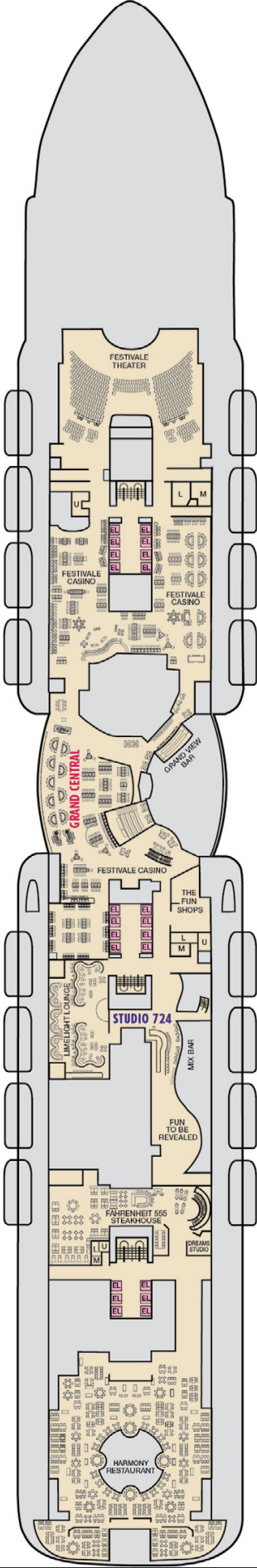 Cabins in Deck 7