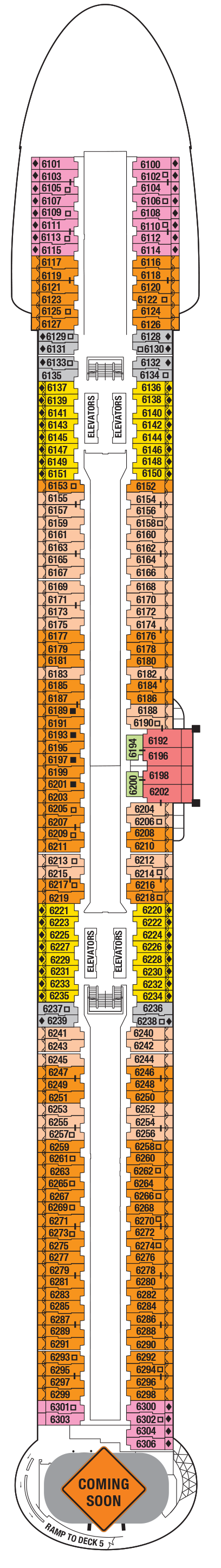 Celebrity Xcel – Deck Plans - Planet Cruise