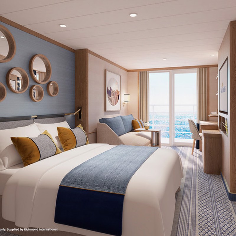 arvia cruise ship deluxe balcony cabin