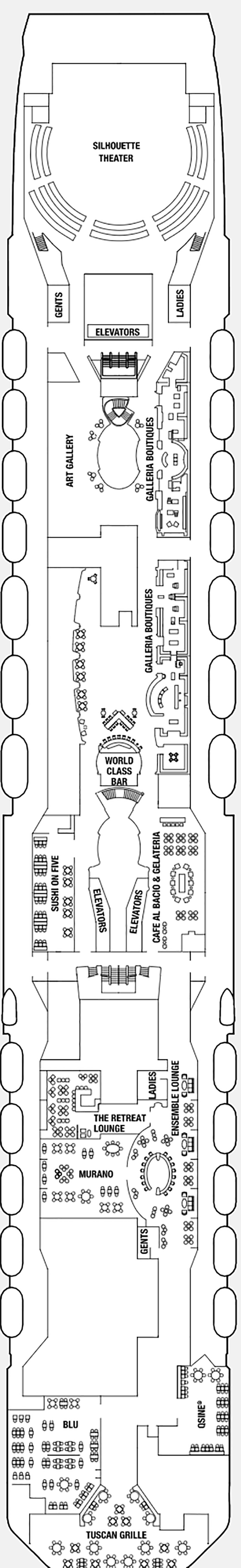 Deck Plans Celebrity Silhouette Cruise