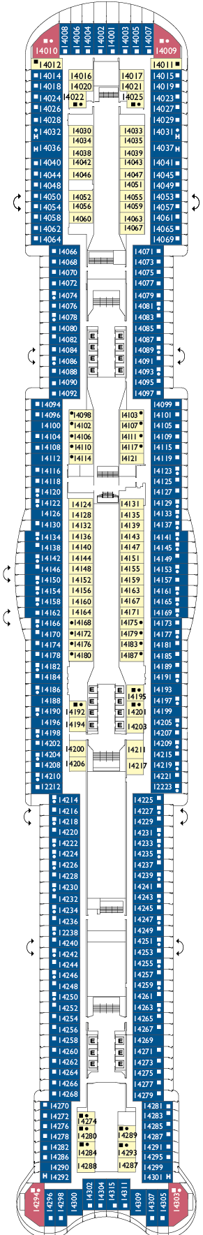 Costa Toscana Deck Plans Planet Cruise