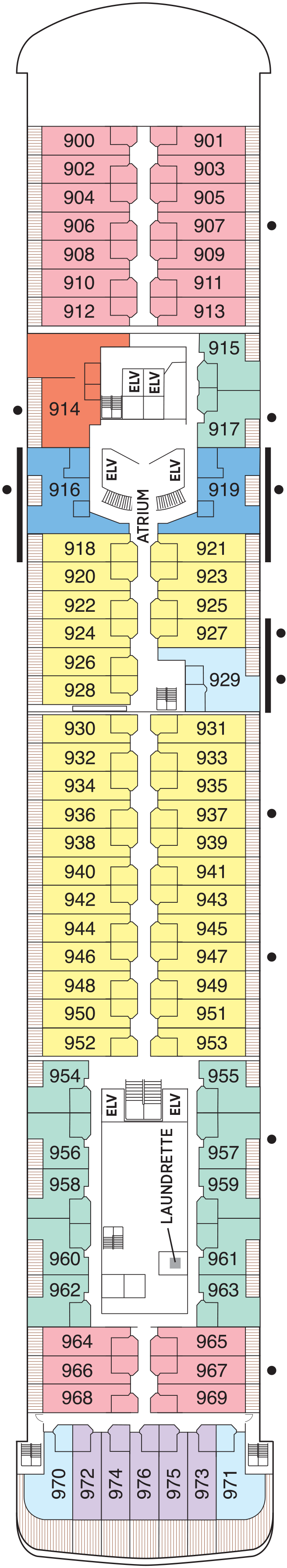 Deck Plan- Regent Seven Seas Voyager - Planet Cruise