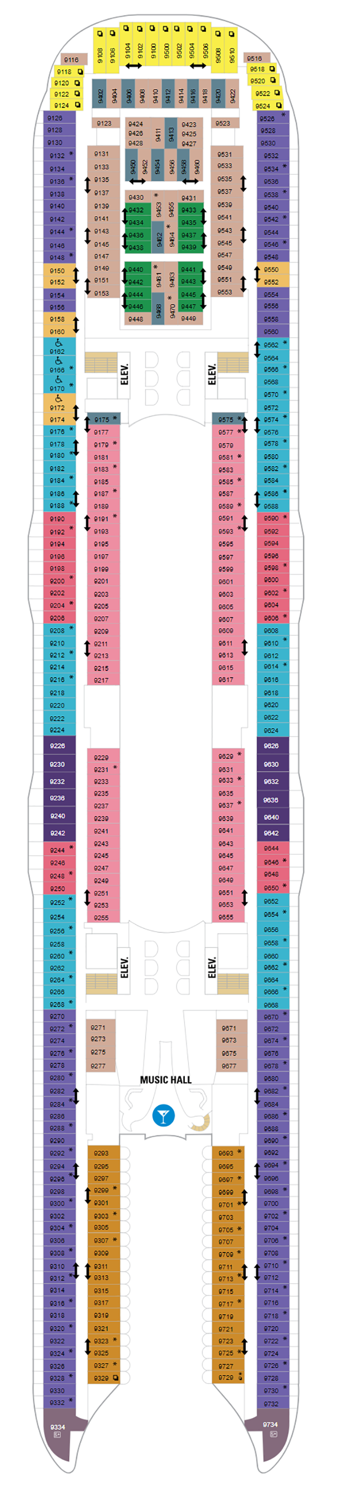 Wonder Of The Seas – Deck Plans - Planet Cruise