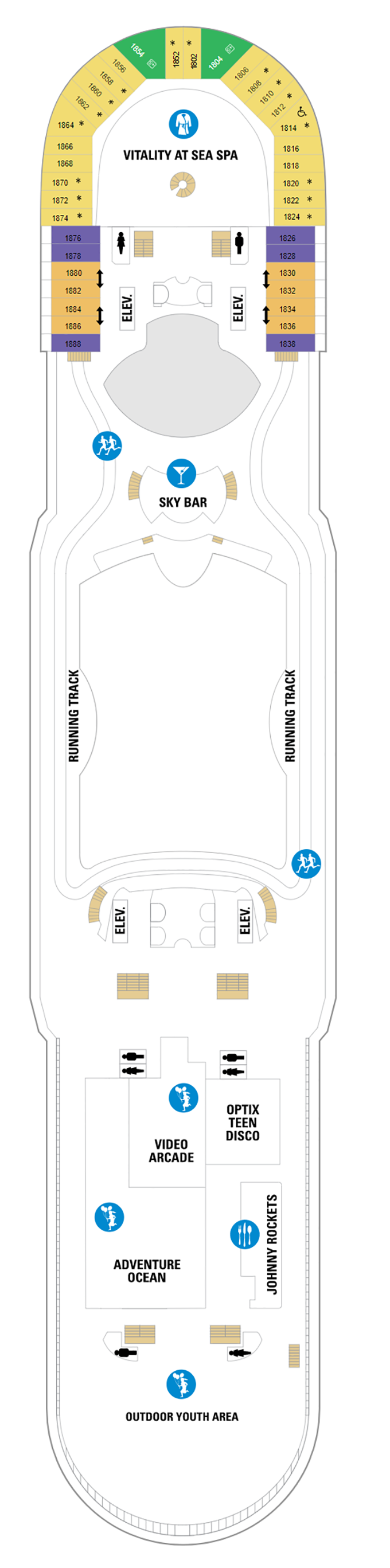 Deck Plans - Explorer of the Seas - Planet Cruise