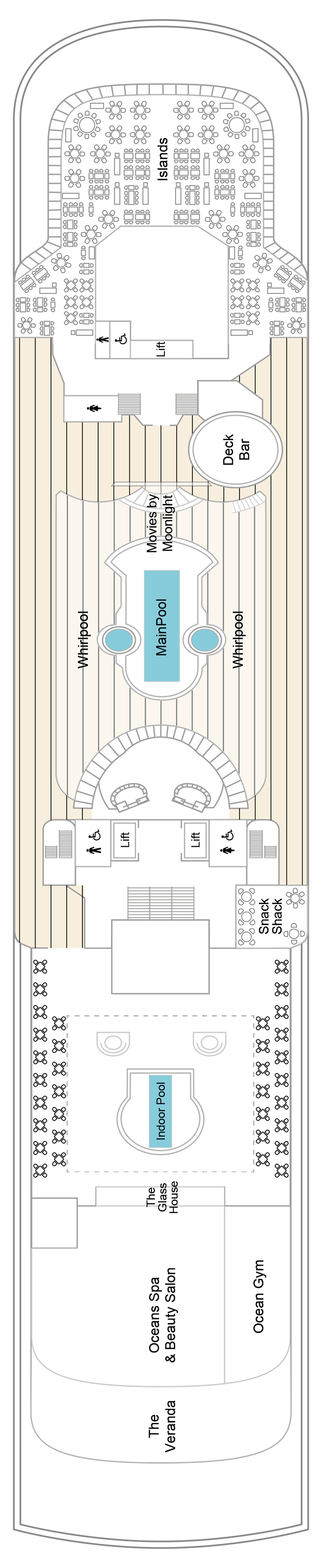 Marella Discovery - Deck Plans - Planet Cruise