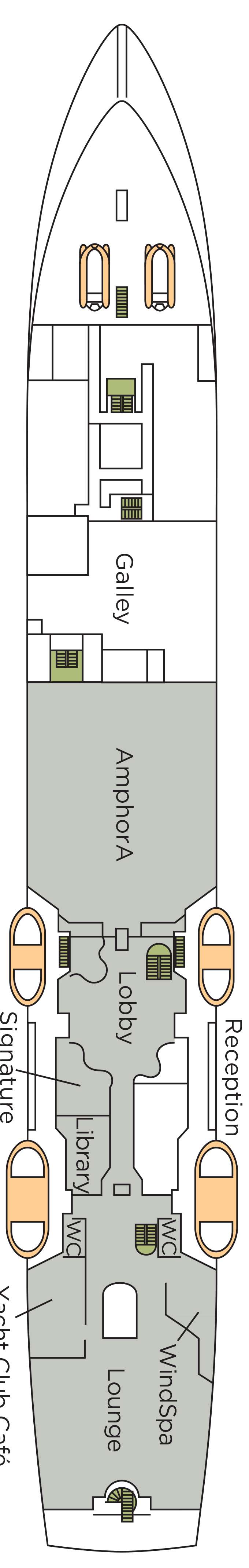 Cabins in Deck 3