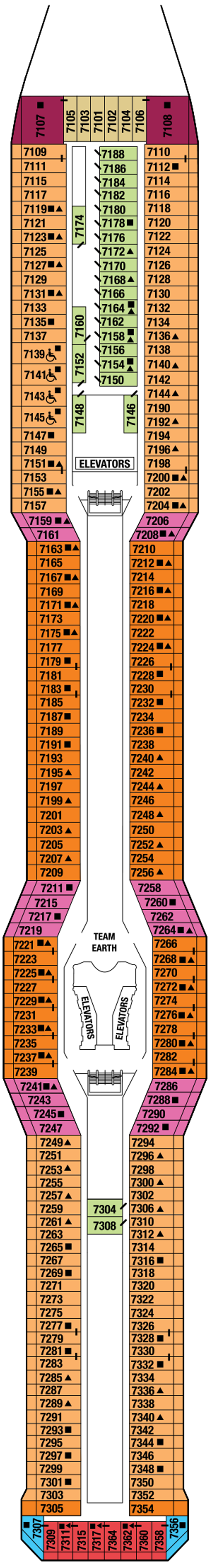 Deck Plans - Celebrity Solstice - Planet Cruise