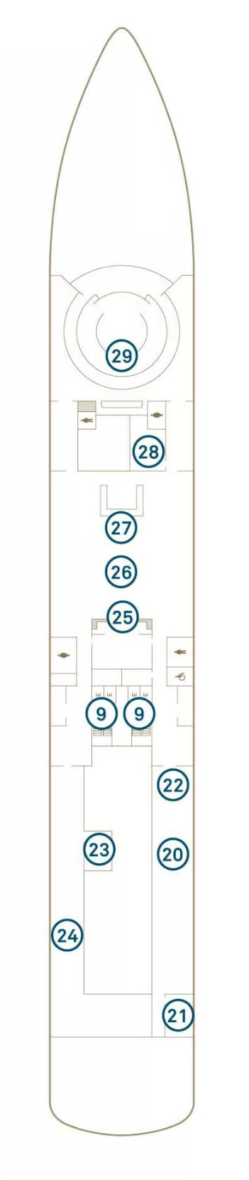 Scenic Eclipse – Deck Plans - Planet Cruise