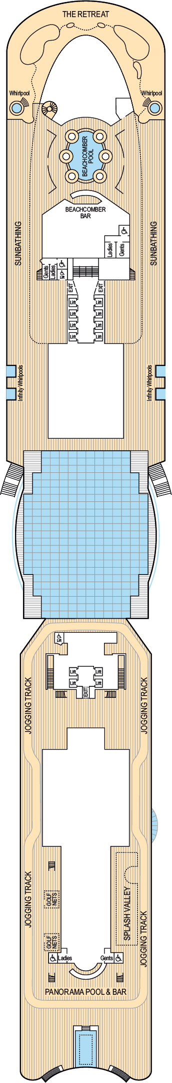 Deck Plan For Arvia | Iglu Cruise