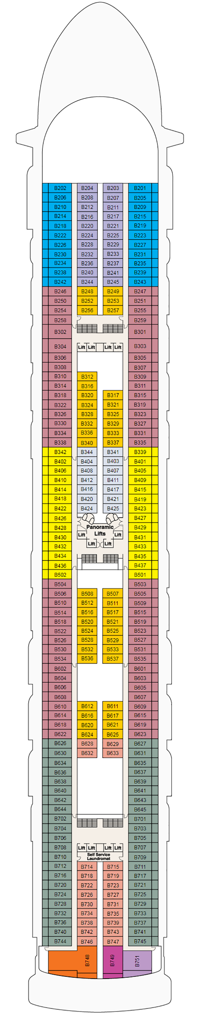 Deck Plans Golden Princess Planet Cruise 8316