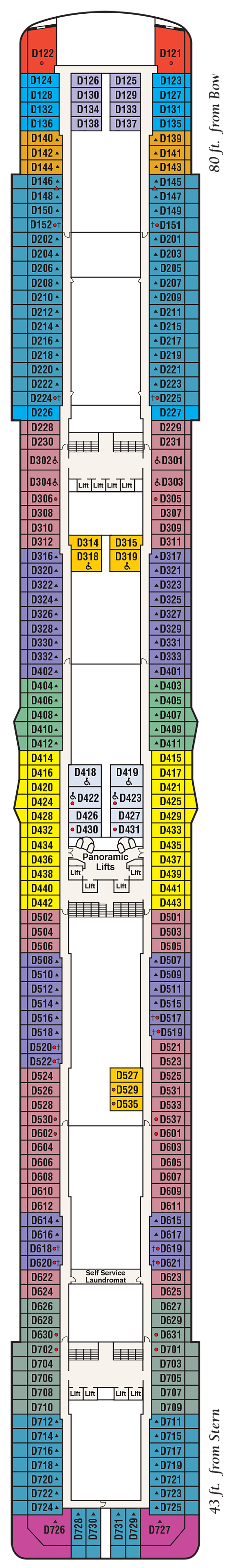 Discovery Princess – Deck Plans - Planet Cruise