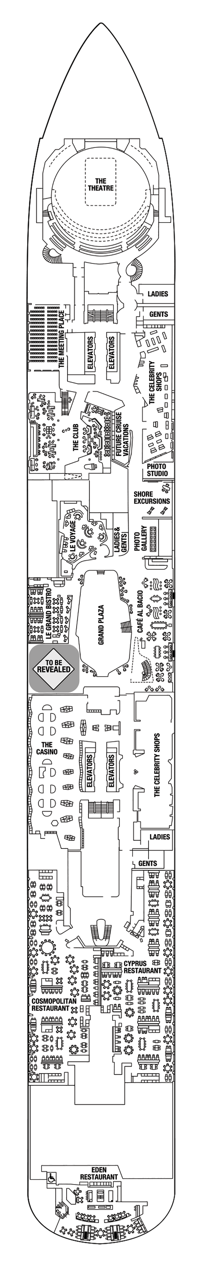 Celebrity Ascent – Deck Plans - Planet Cruise