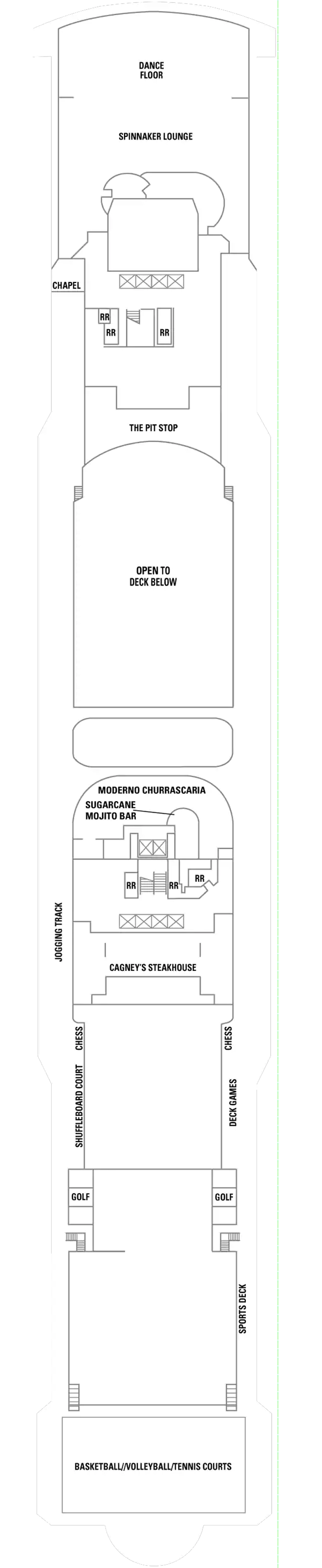 Cabins in Cubierta 13