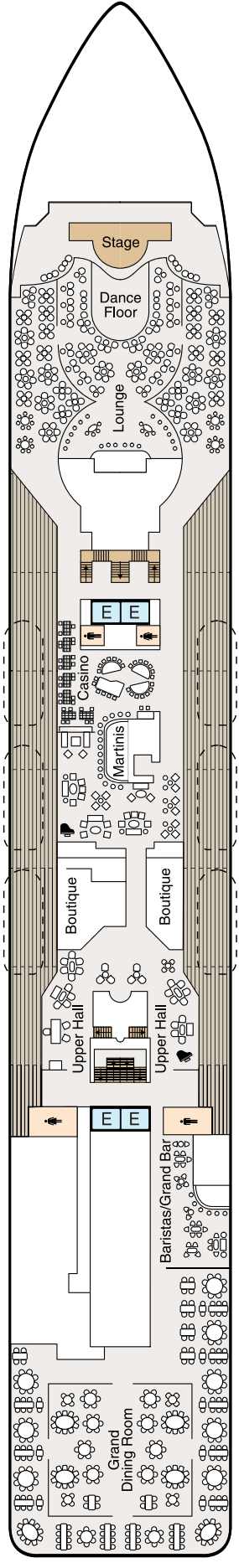 Cabins in Deck 5