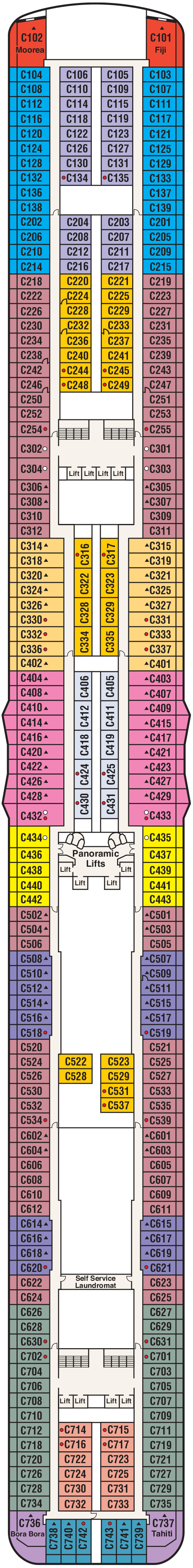 Deck Plans- Royal Princess - Planet Cruise