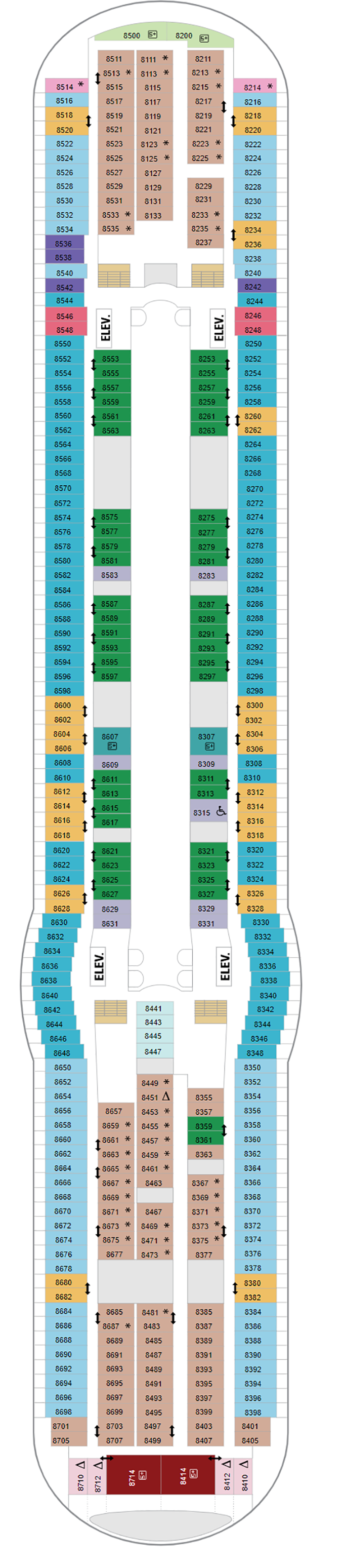 Deck Plans - Freedom of the Seas - Planet Cruise